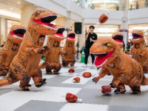 恐竜エアコスイベント