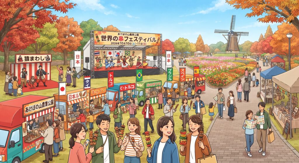 柏市・世界の串フェスティバル