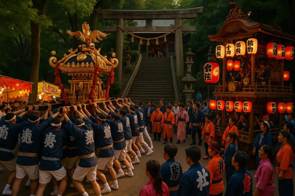 竹内神社例大祭