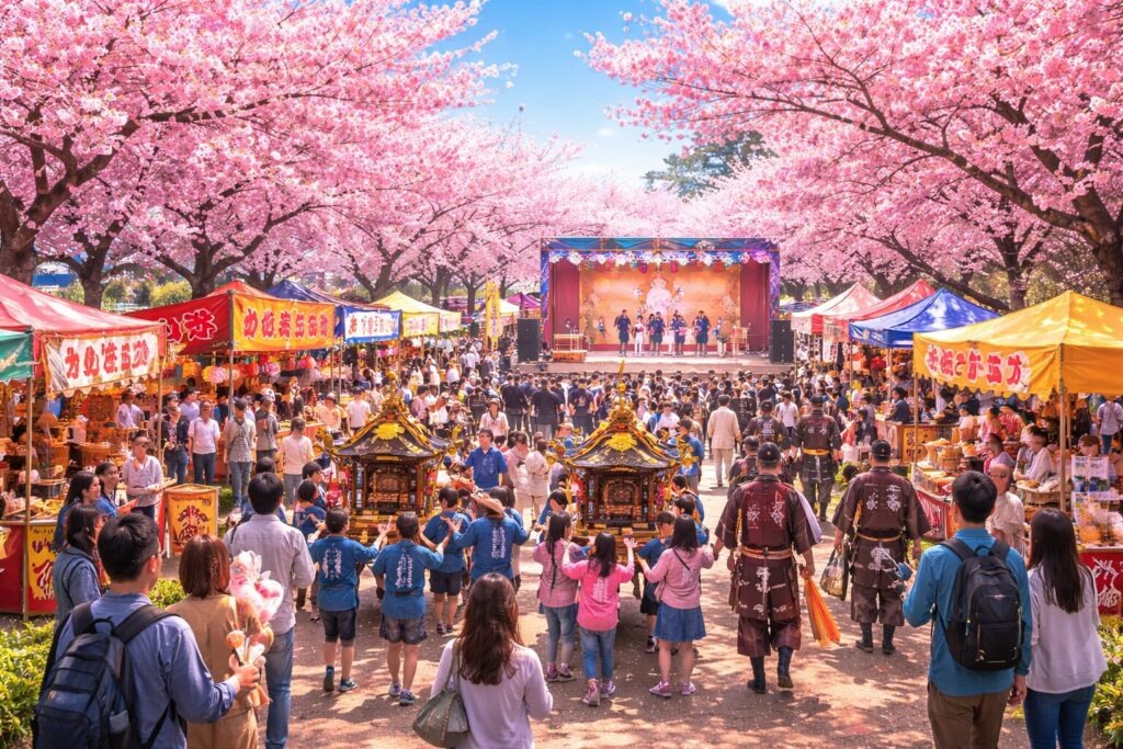 現在の画像: 西志津河津桜まつり