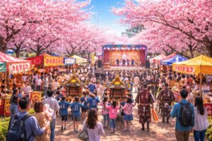 西志津河津桜まつり