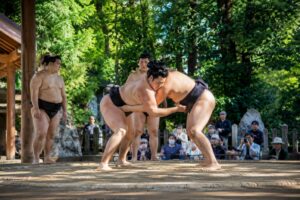 大相撲出羽海部屋笹川夏合宿