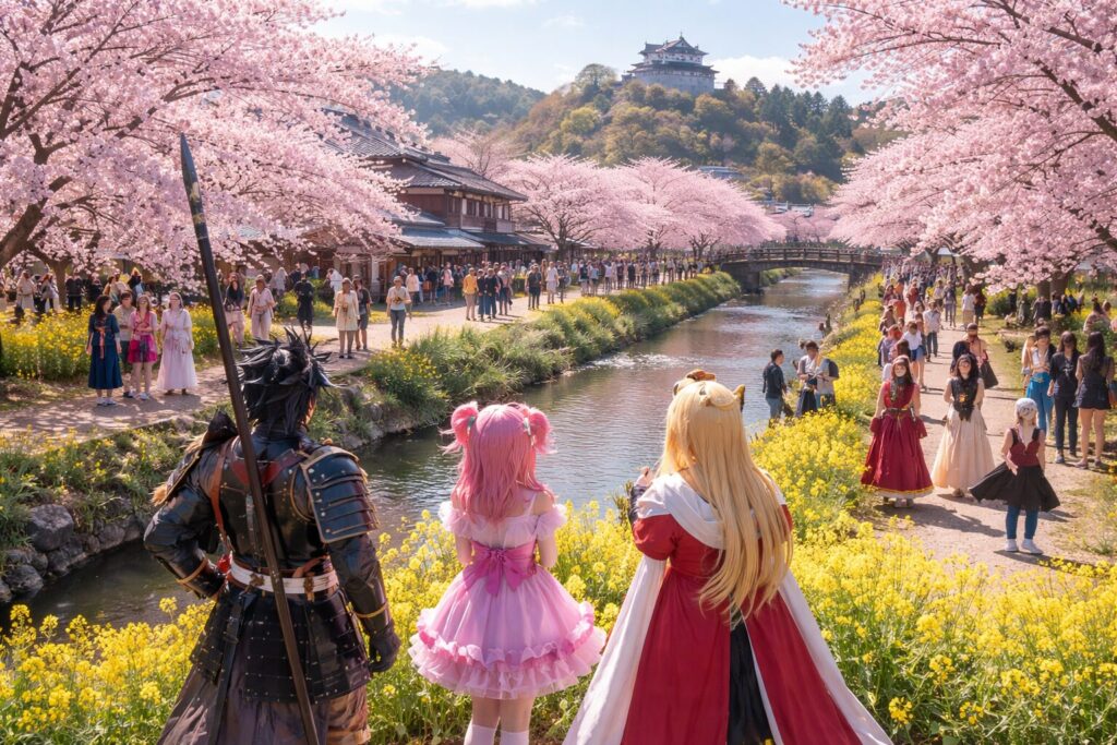 現在の画像: 大多喜コスプレイベント