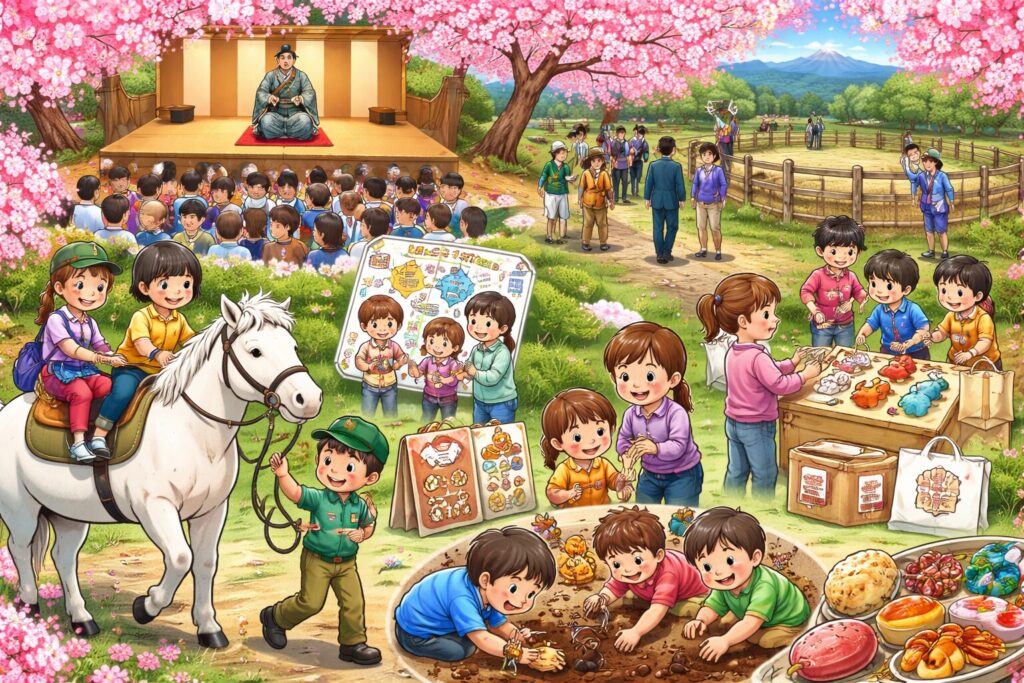 現在の画像: 春の牧ウマまつり