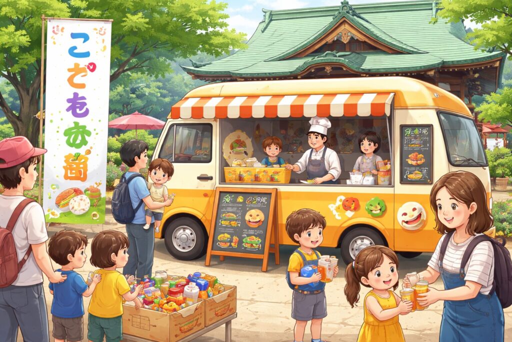 現在の画像: 市川市 キッチンカーこども食堂