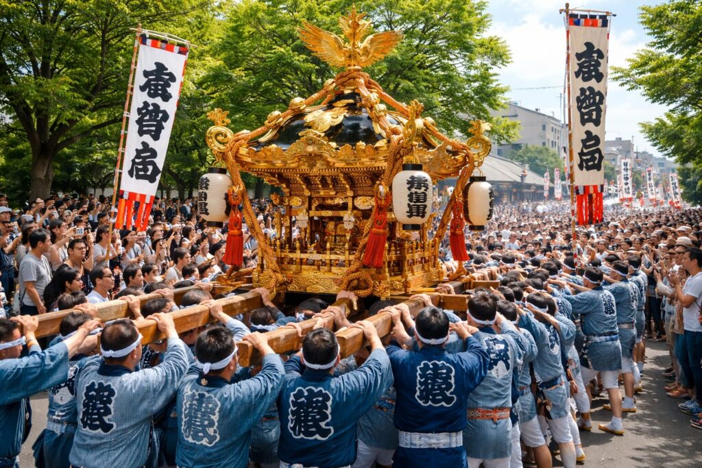 現在の画像: 東大社 神幸祭