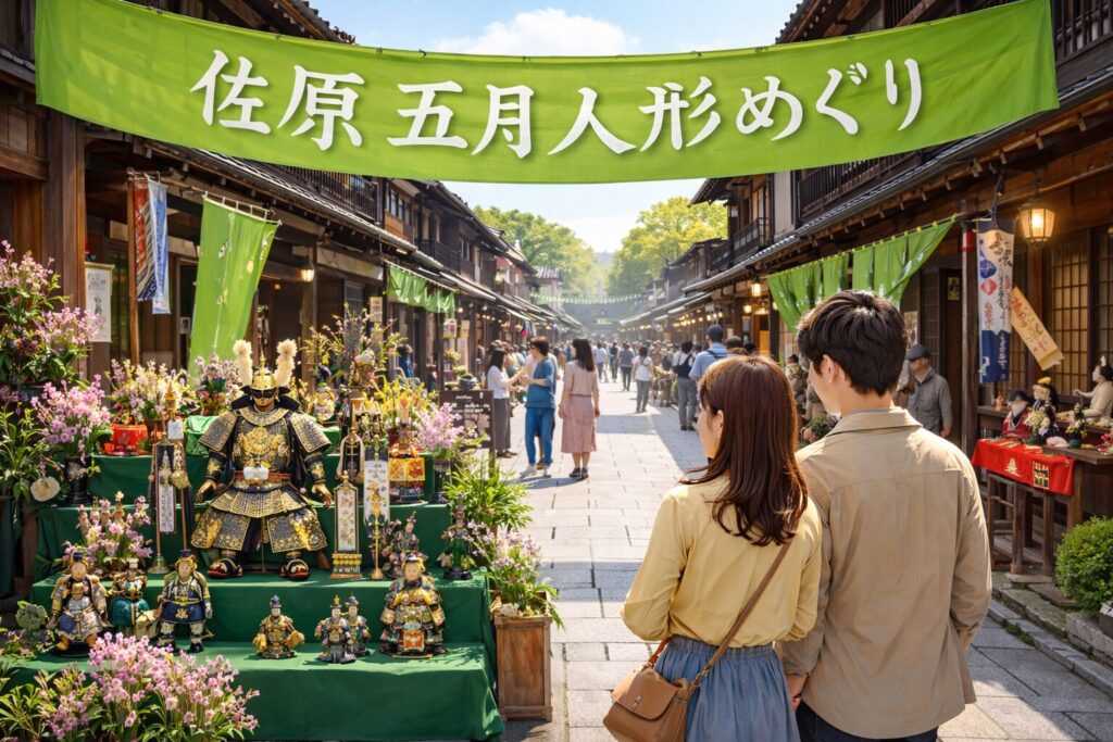 現在の画像: 香取市・佐原五月人形めぐり