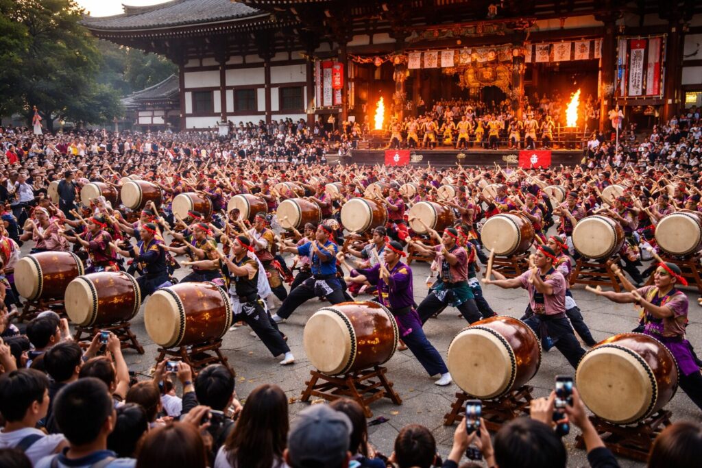 現在の画像: 成田太鼓祭