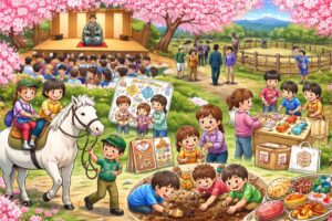 春の牧ウマまつり