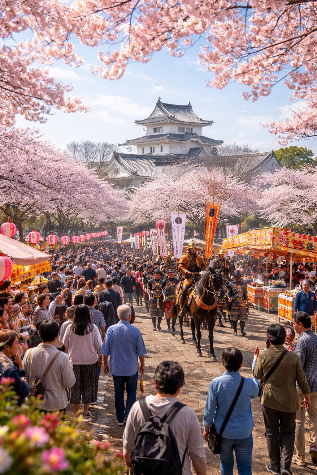 野田市関宿城さくらまつり