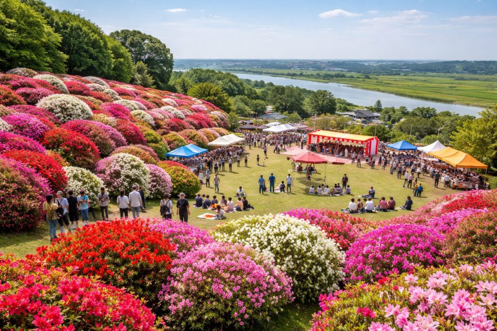 東庄町 つつじまつり