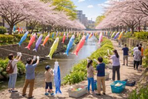 境川こいのぼりイベント