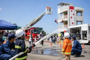市川市こどもの消防広場 サマーフェスティバル
