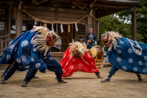 富里市・久能獅子舞