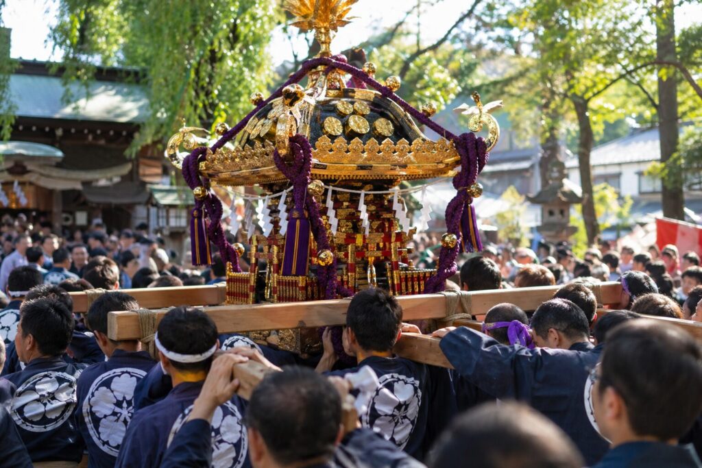 現在の画像: 八日市場東照宮例大祭