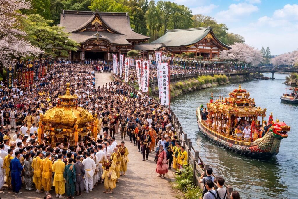 現在の画像: 香取神宮式年神幸祭