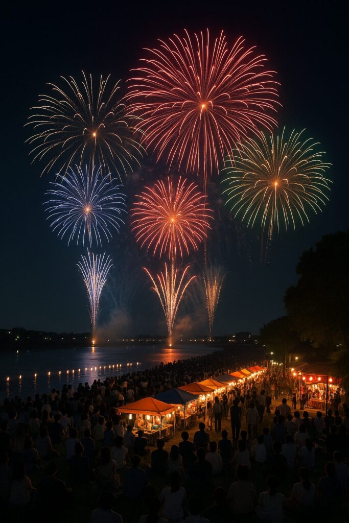 現在の画像: 流山花火大会