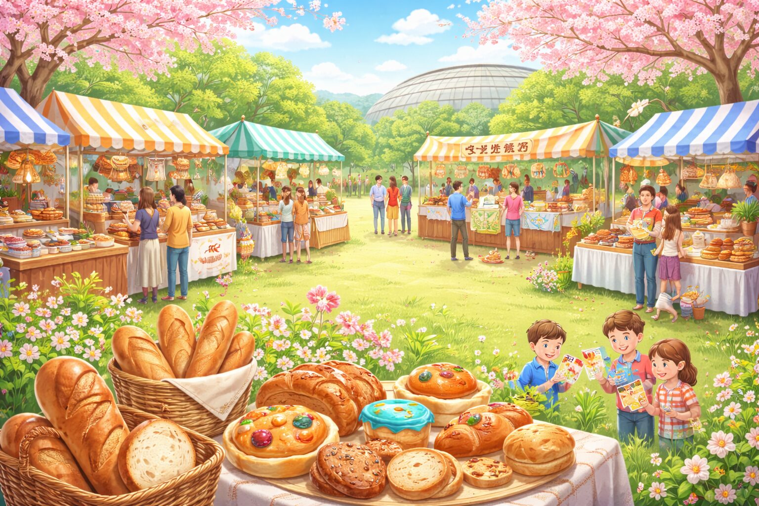 千葉公園「第3回 パパンがパン！in千葉公園」