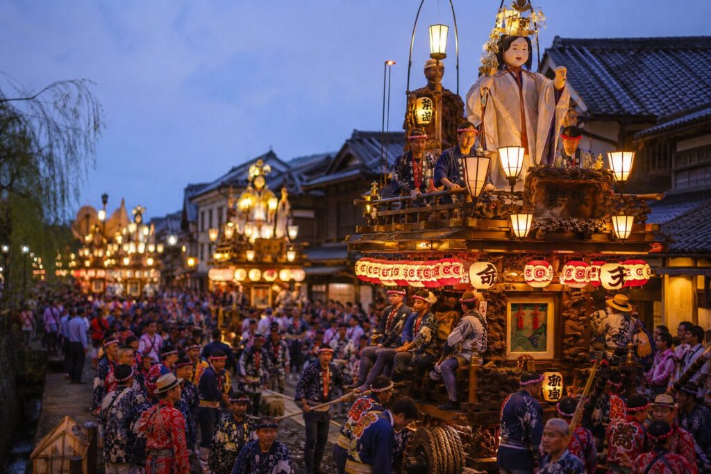 佐原の大祭夏祭り