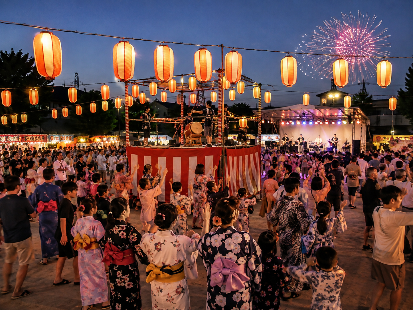 柏市・松葉町ふるさと祭り