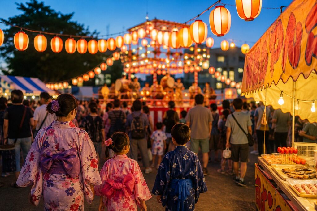 現在の画像: 八千代台自治会夏祭り