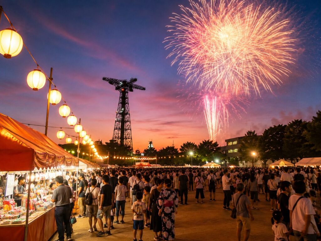現在の画像: 習志野駐屯地夏まつり