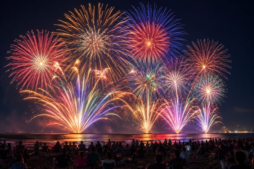大網白里市 おおあみしらさとの花火