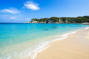 勝浦市 鵜原海水浴場
