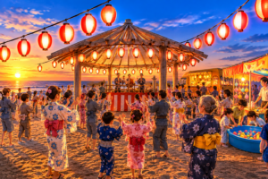 横芝光町「納涼！屋形海岸 浜の盆踊り」