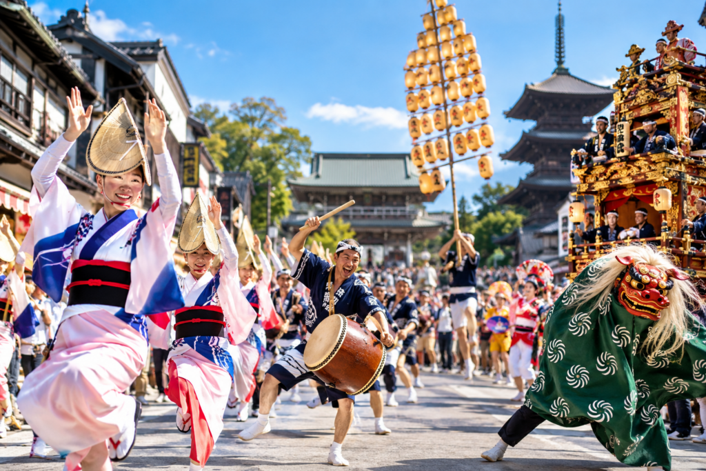 現在の画像: 成田伝統芸能まつり
