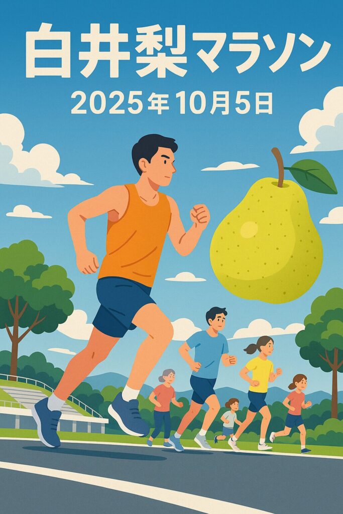現在の画像: 白井梨マラソン大会