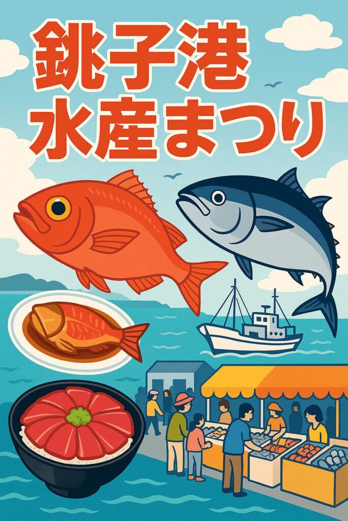 現在の画像: 銚子港水産まつり