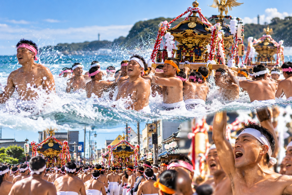 いすみ市・大原はだか祭り
