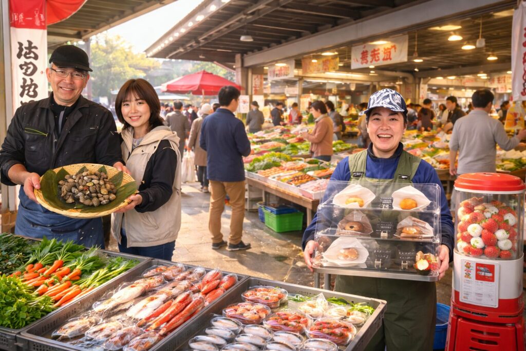 現在の画像: 柏かしわ市場一般開放デー