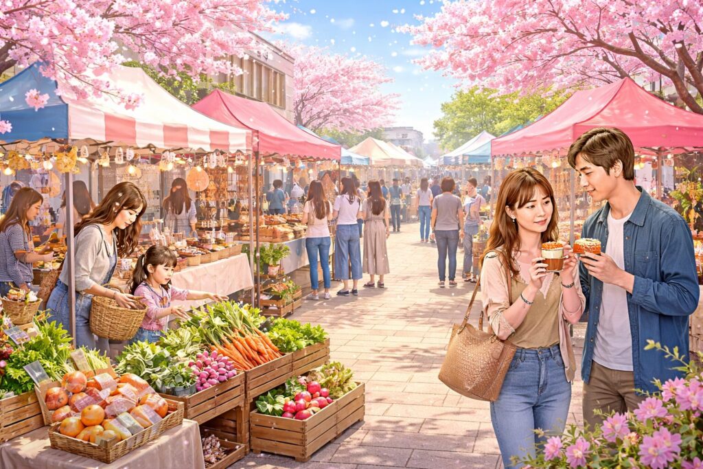 現在の画像: 大津ヶ丘のちいさなマルシェ
