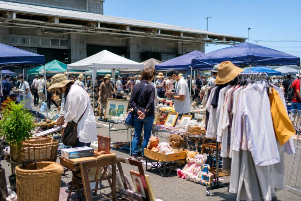 松戸市・松戸南部市場フリーマーケット