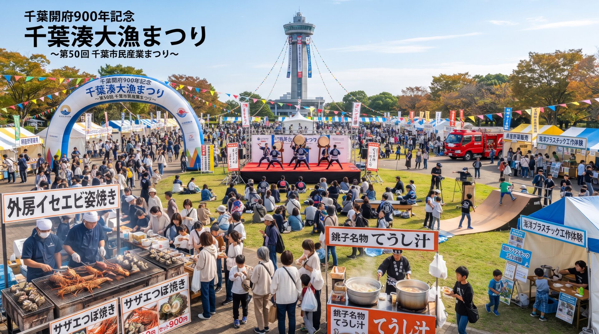 千葉市・千葉湊大漁まつり