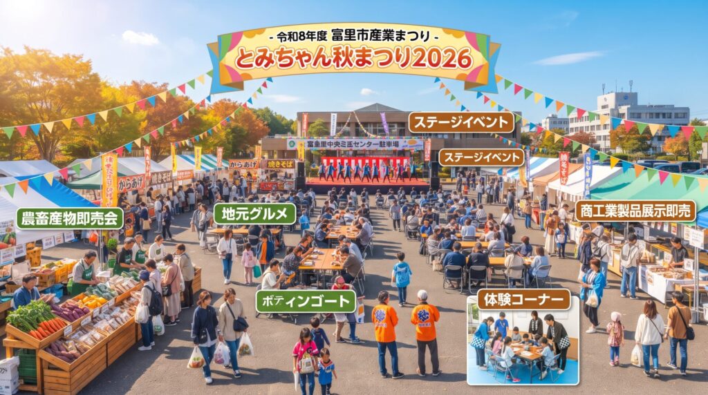 富里市とみちゃん秋まつり
