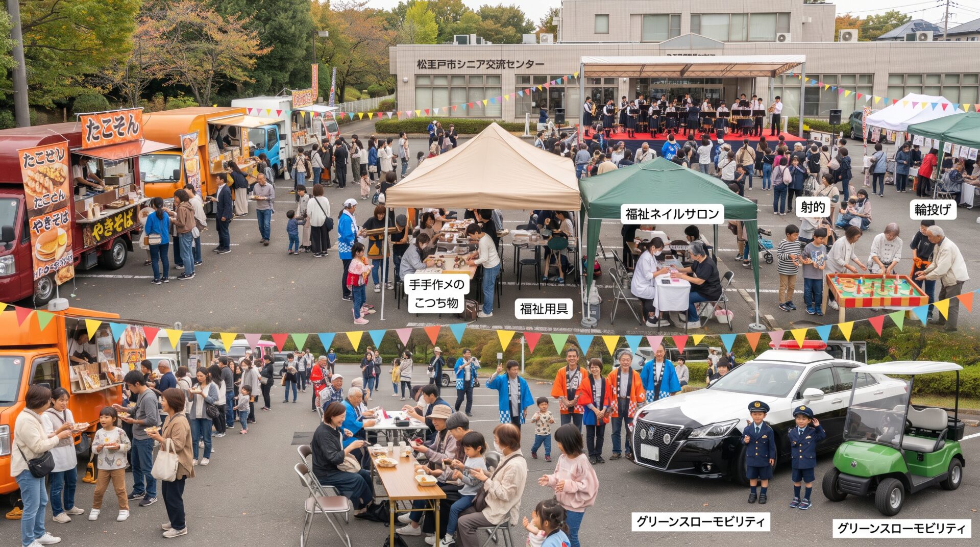 松戸市シニア交流センターまつり