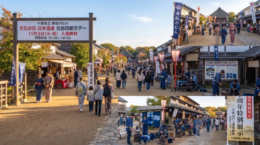 房総のむら「文化の日・日本遺産北総四都市デー」