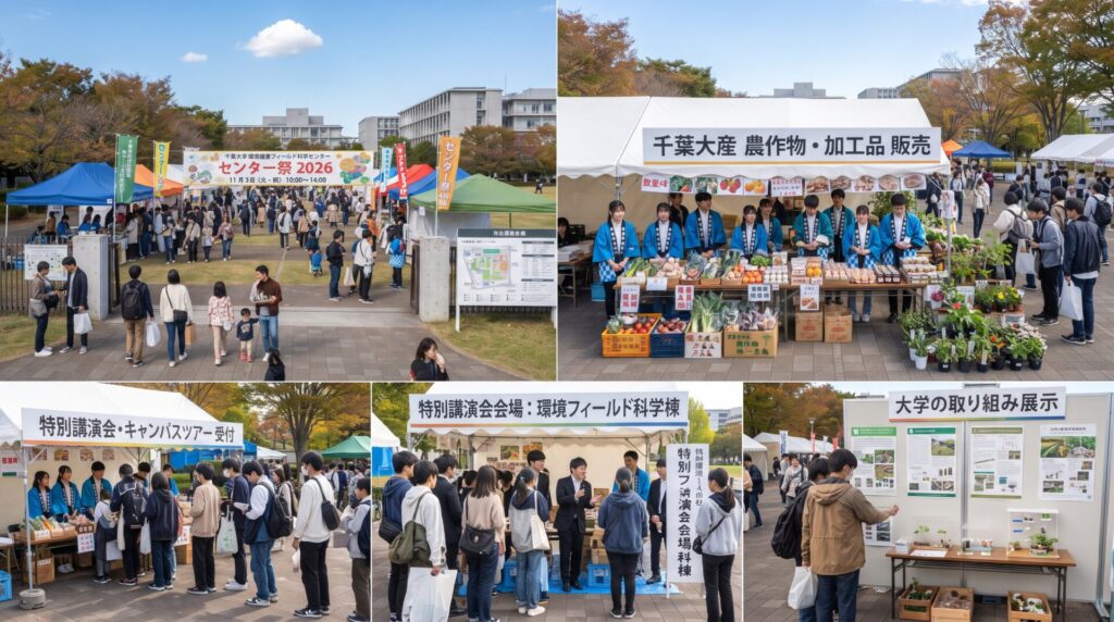 千葉大学柏の葉キャンパス「センター祭」