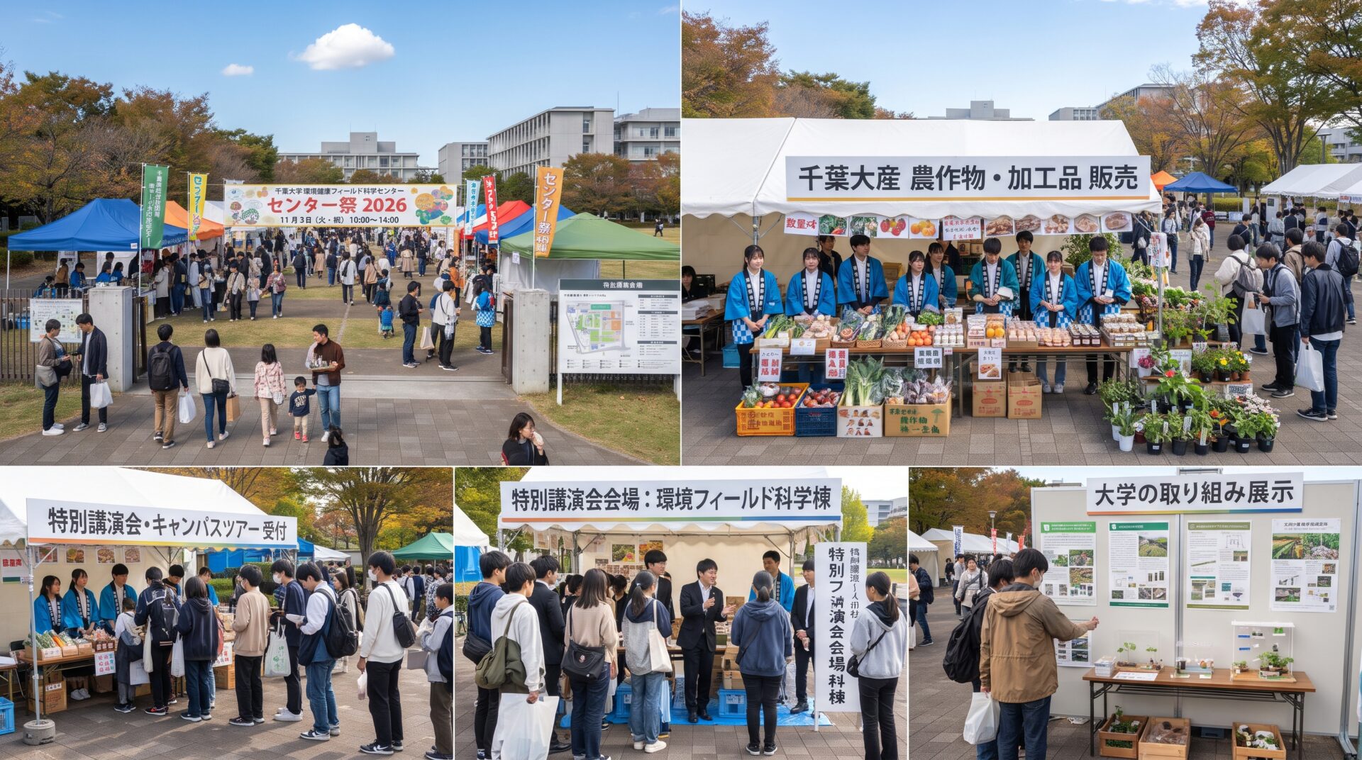 千葉大学柏の葉キャンパス「センター祭」