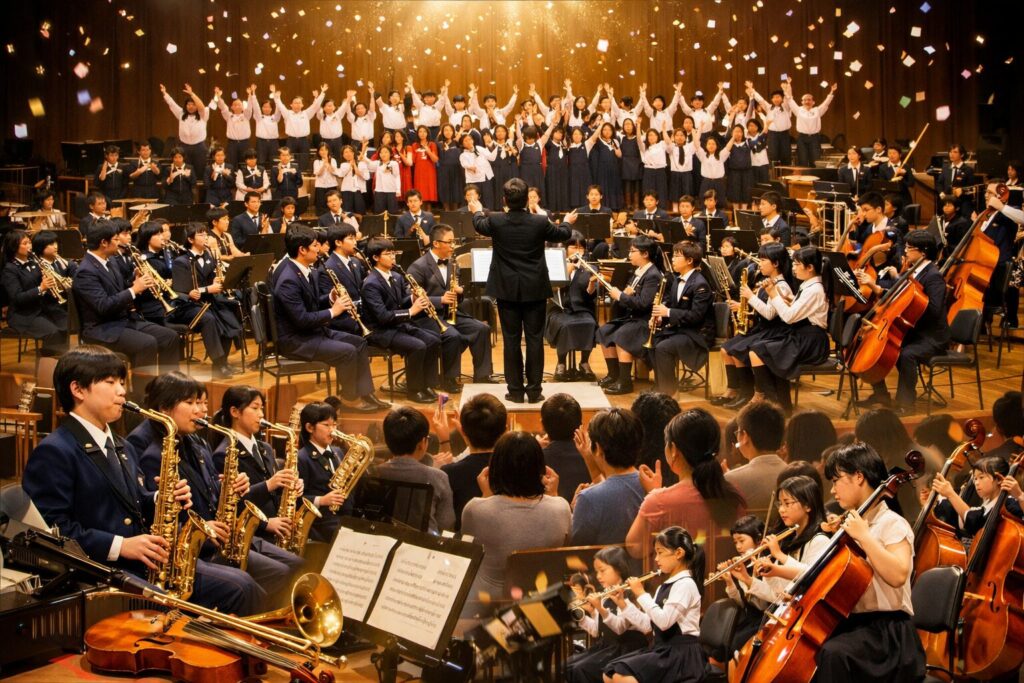 現在の画像: ならしの学校音楽祭