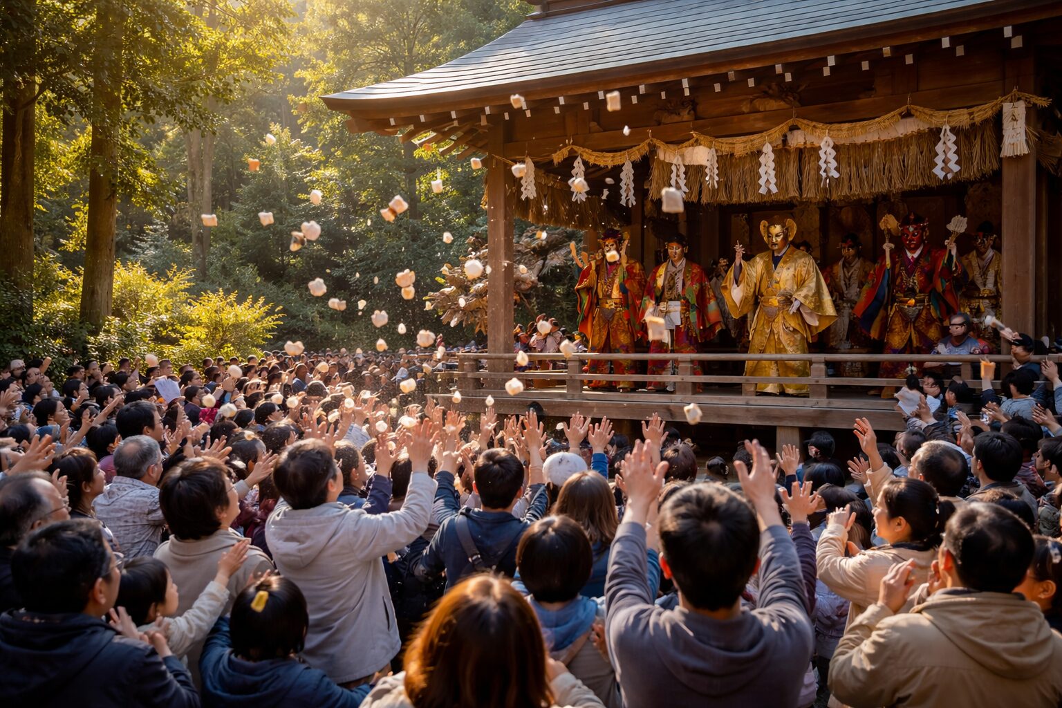 舟戸の神楽／左右大神