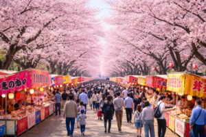 小林牧場の桜まつり