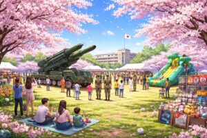 下志津駐屯地 観桜開放