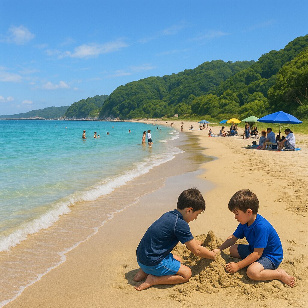 波左間海水浴場