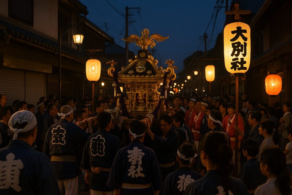 長者・中根十三社祭り