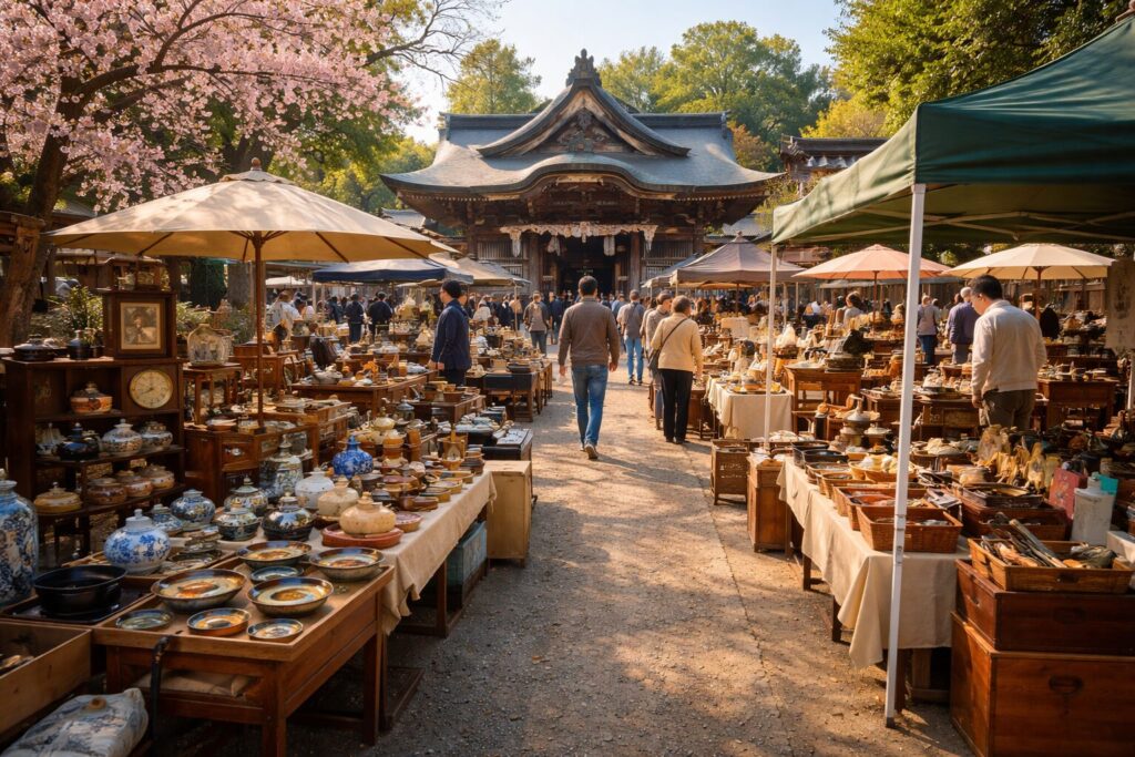 小江戸佐原の骨董市