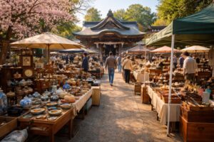 小江戸佐原の骨董市